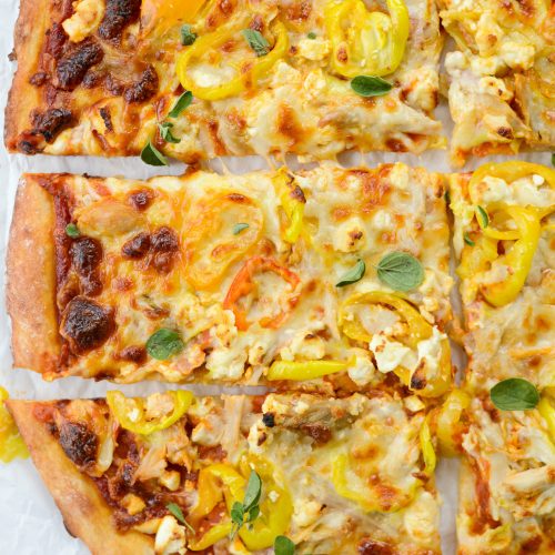 Spicy Chicken Feta Pizza Simply Scratch