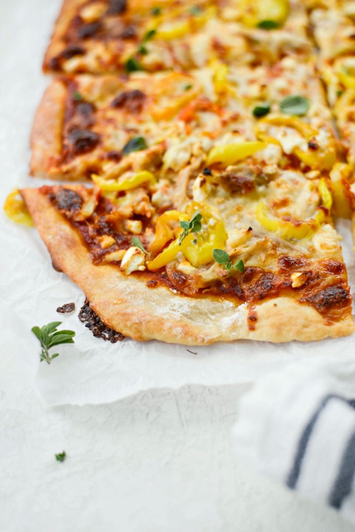 Cast Iron Skillet Pizza with Greek Yogurt Pizza Dough