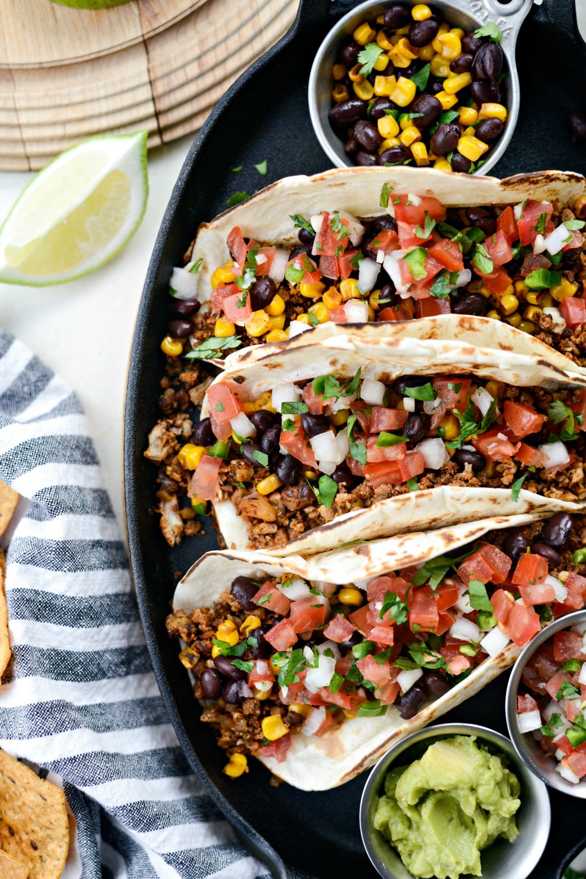 Vegan Cauliflower Taco Meat