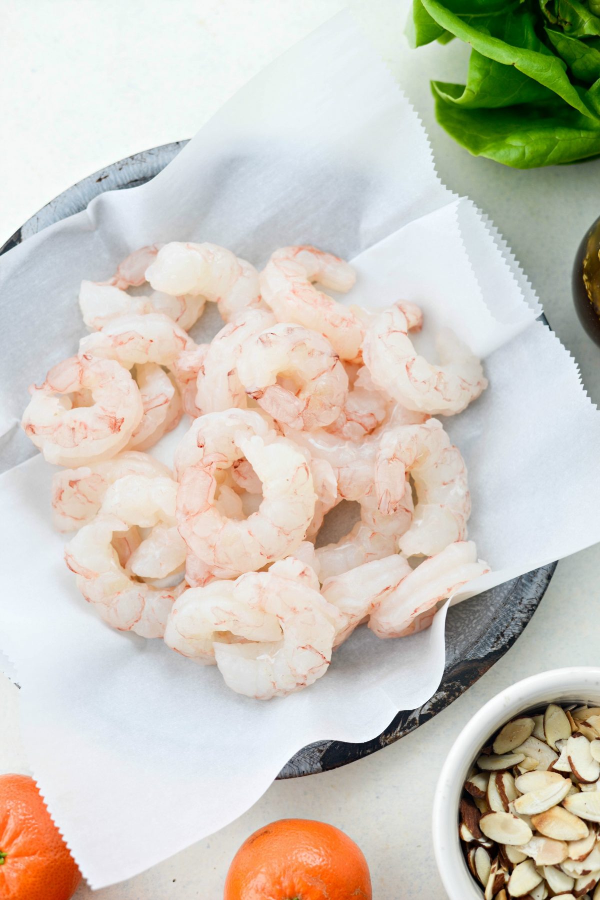 raw shrimp