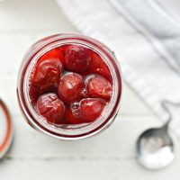 Homemade Maraschino Cherries l SimplyScratch.com