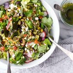 Honcho Chop Salad l SimplyScratch.com #honcho #chop #salad #chopped #texmex #entree #easy #healthy #vegetarian #recipe