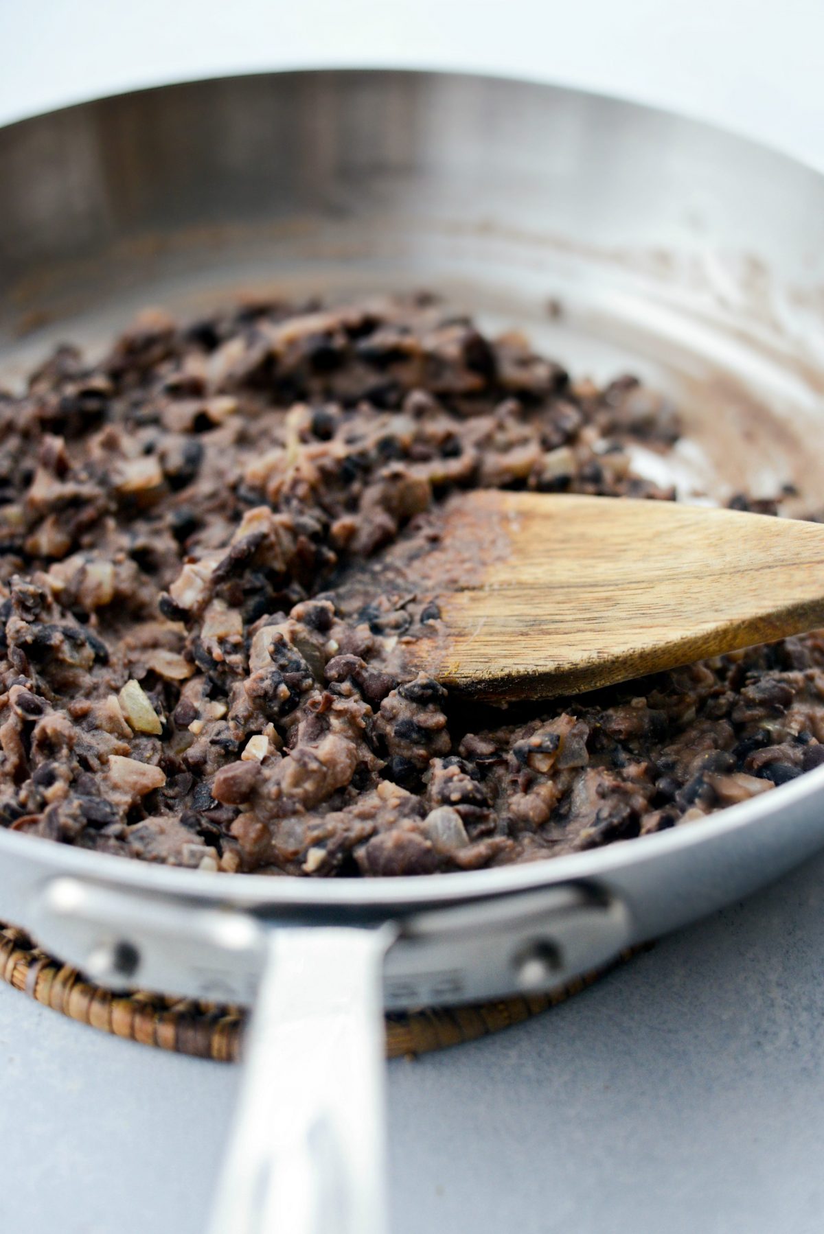 refried black beans