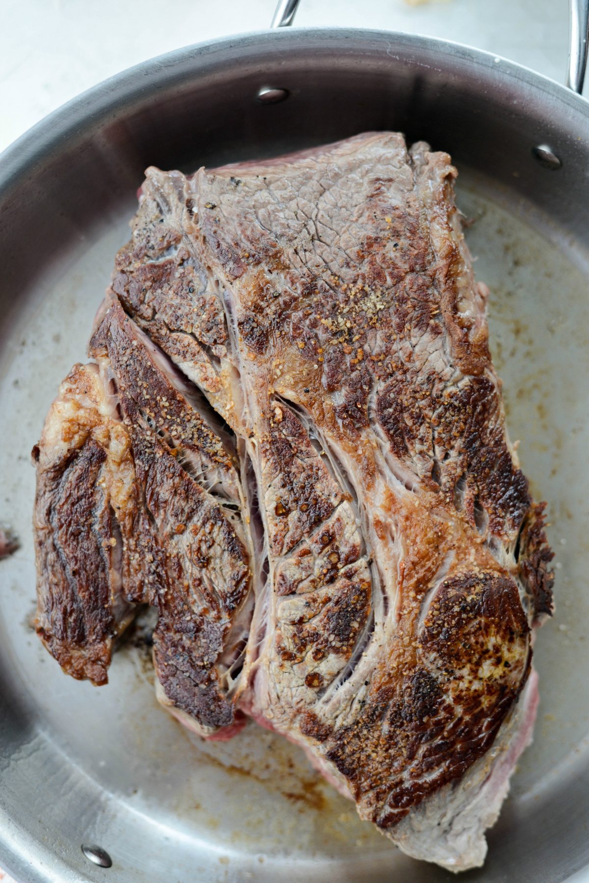 seared chuck roast