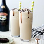 Baileys and Coffee Milkshake l SimplyScratch.com #baileys #irishcream #milkshake #coffee #homemade #boozy #chocolate #drink #beverage #shake #stpatricksday