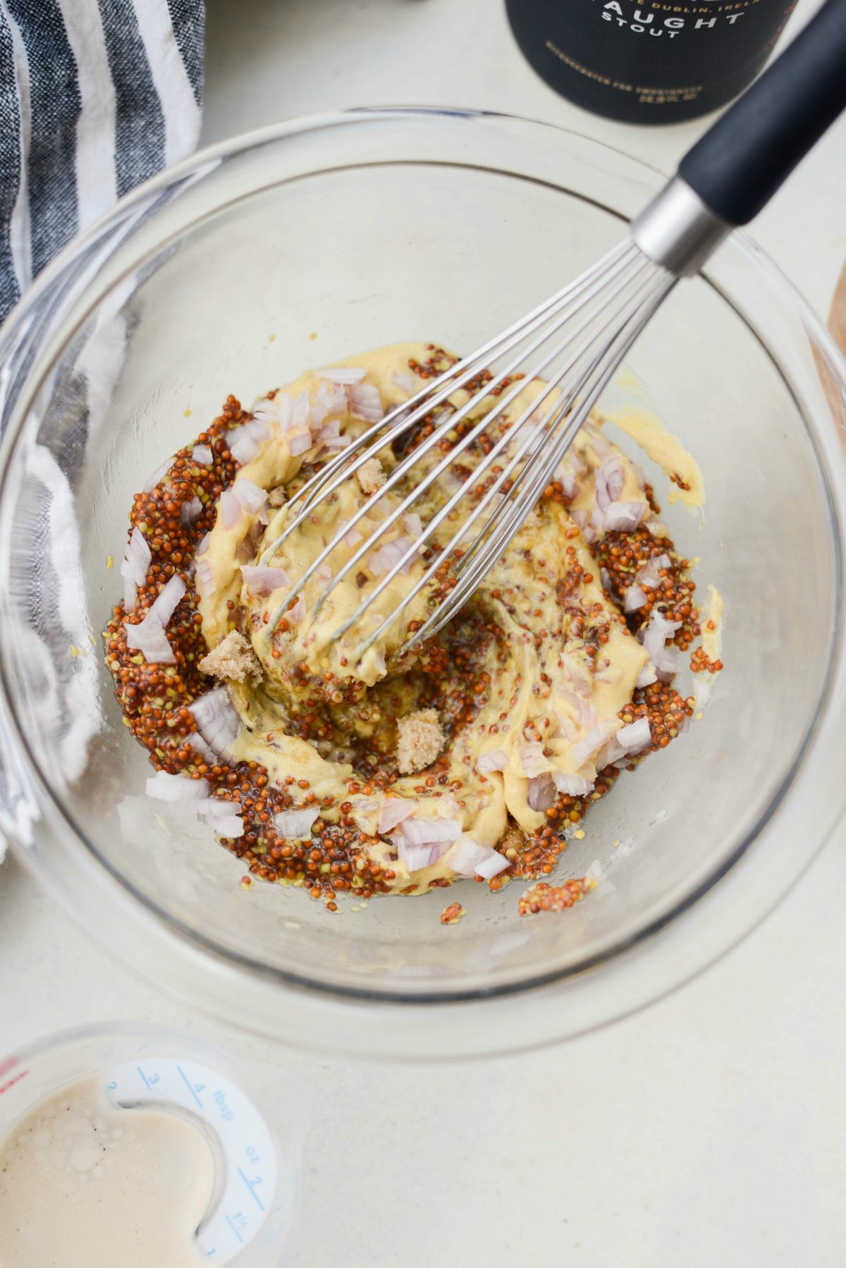 making the Guinness Mustard