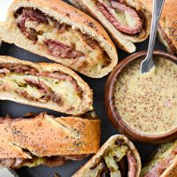 Corned Beef and Cabbage Stromboli with Guinness Mustard l SimplyScratch.com #stpatricksday #irish #cornedbeef #cabbage #stromboli #rolledpizza #pizza #potato #homemade (1)