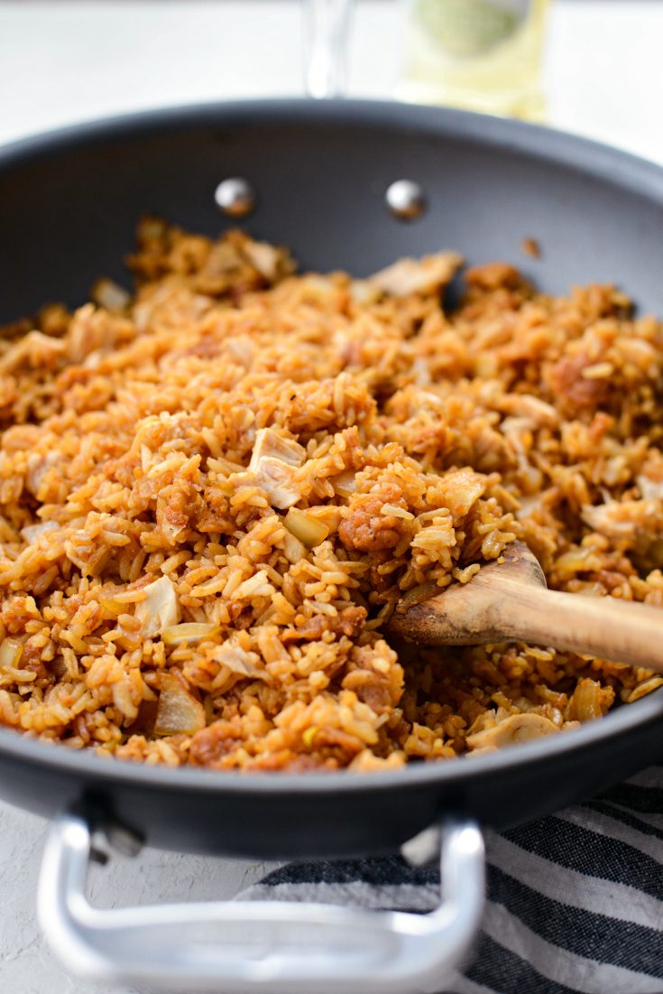 Crispy Fried Chicken Fried Rice Simply Scratch