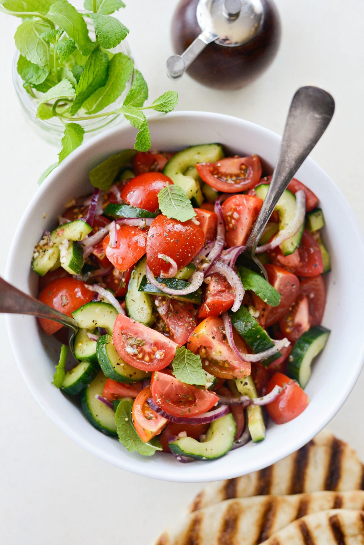 Cucumber Tomato Salad