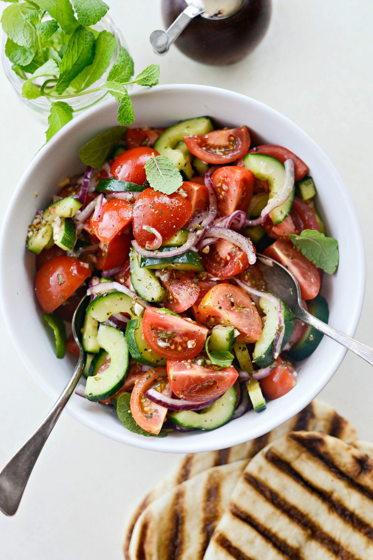 Cucumber Tomato Salad 