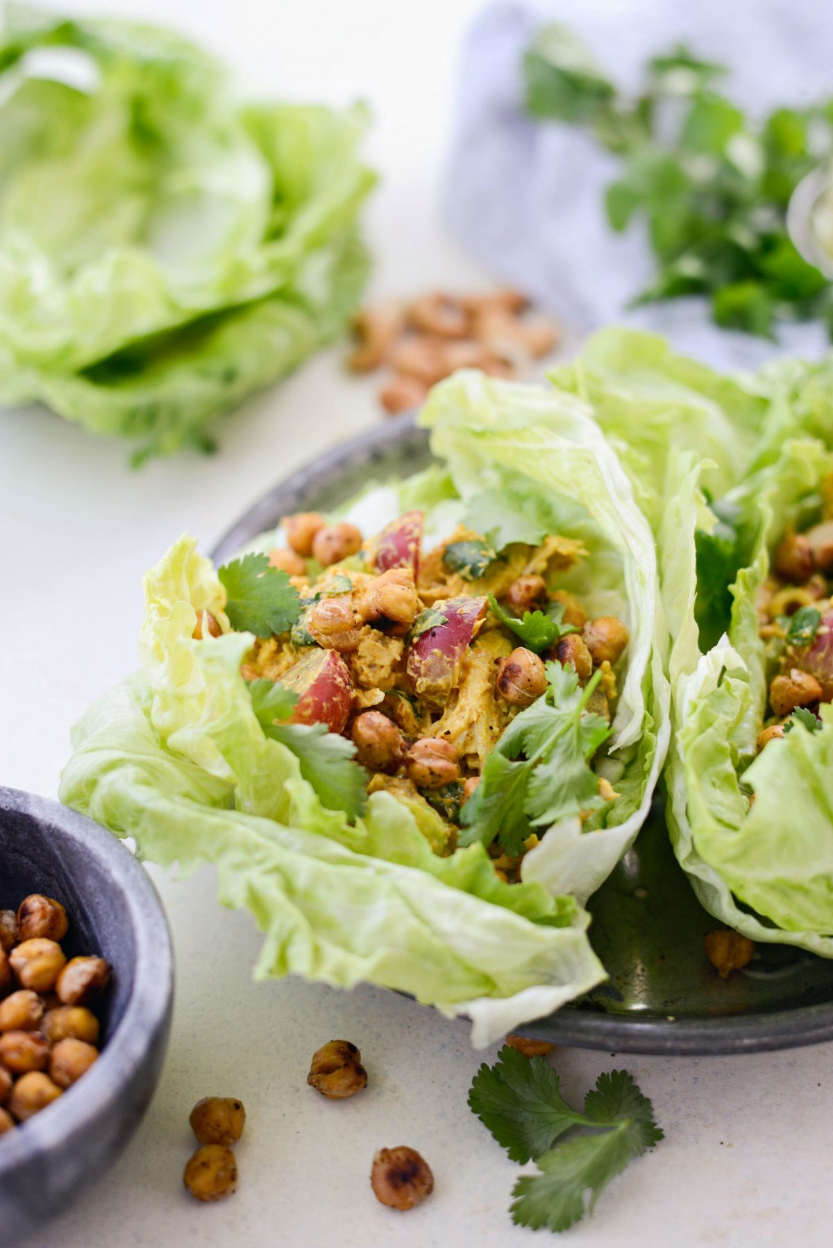 Curried Chicken Salad with Grapes and Cashews 