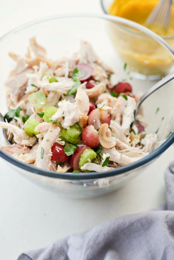 Curried Chicken Salad with Grapes and Cashews Simply Scratch