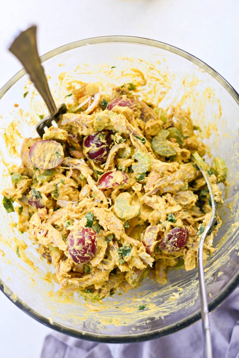 Curried Chicken Salad with Grapes and Cashews Simply Scratch