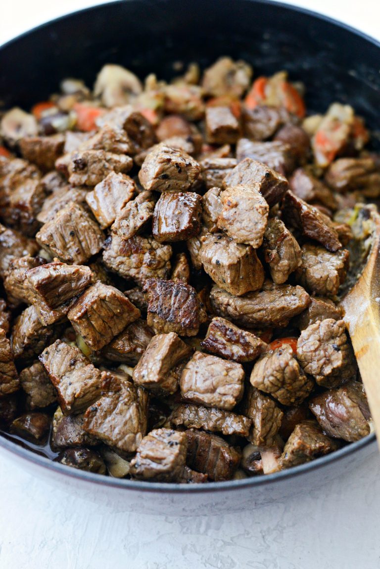Guinness Beef Pot Pie with Irish Cheddar Crust Simply Scratch