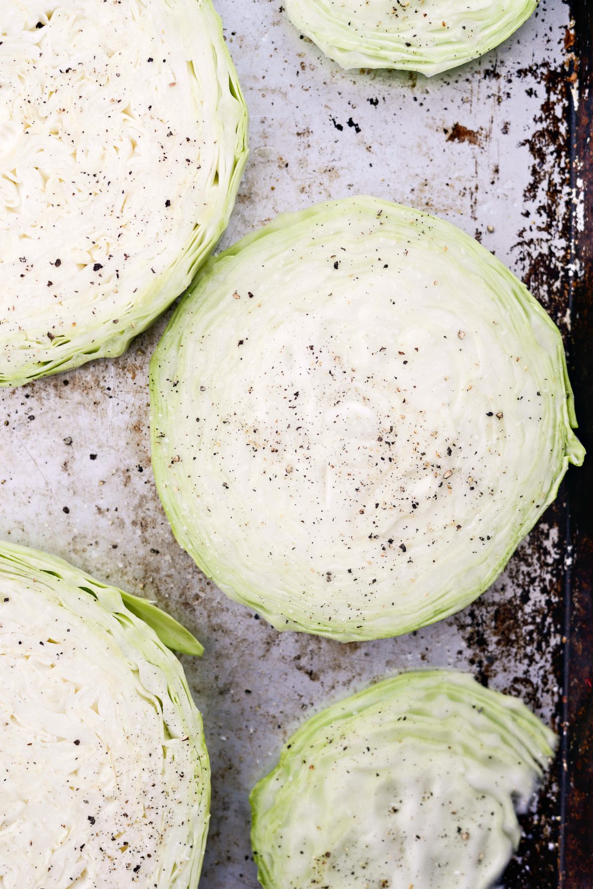 season cabbage steaks