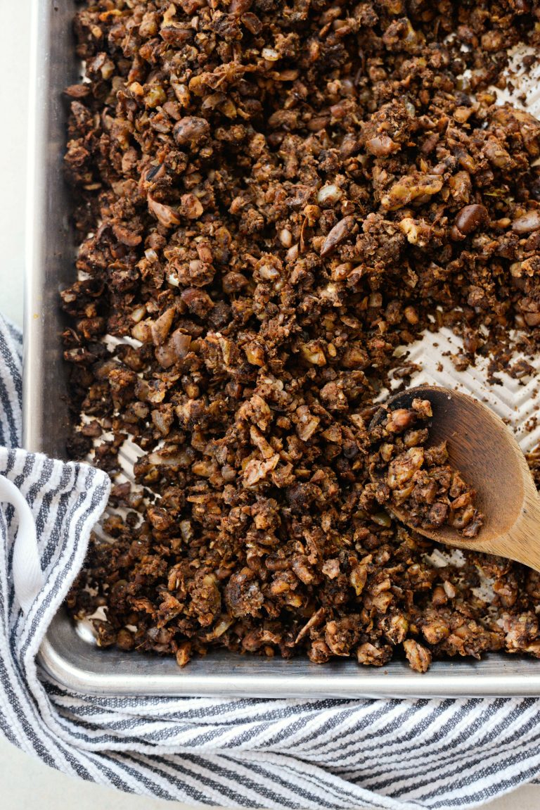 Vegan Chorizo Crumbles Simply Scratch