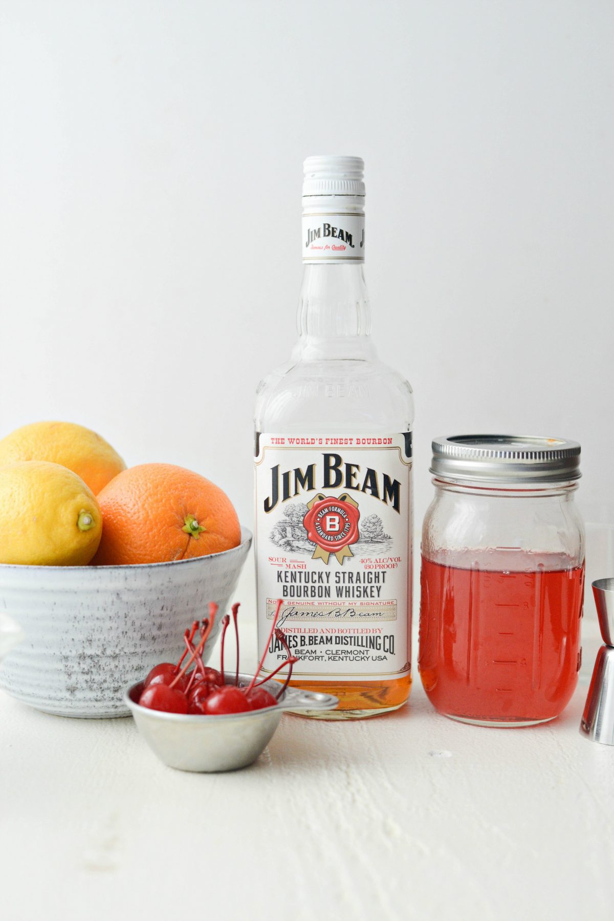 Whiskey Sour Sunrise ingredients