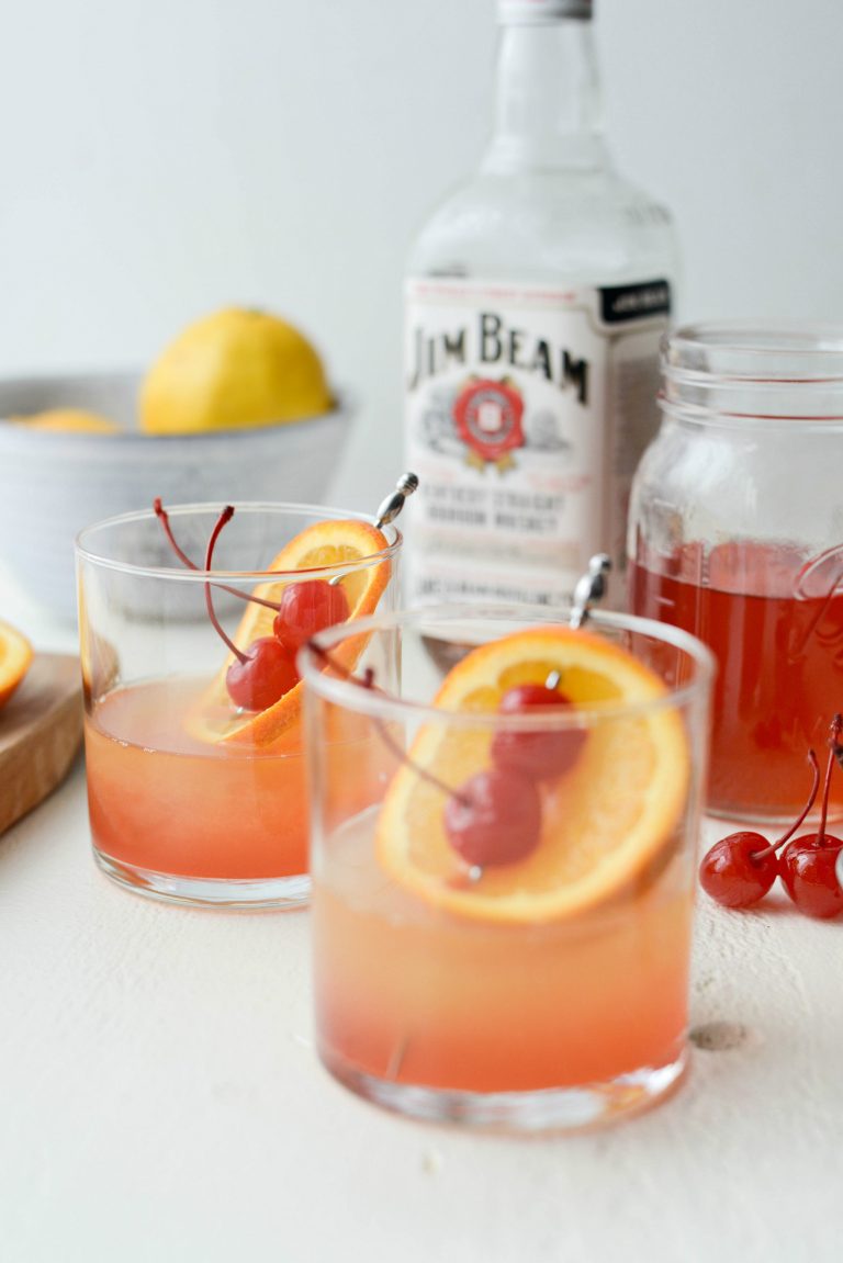 Whiskey Sour Sunrise - Simply Scratch