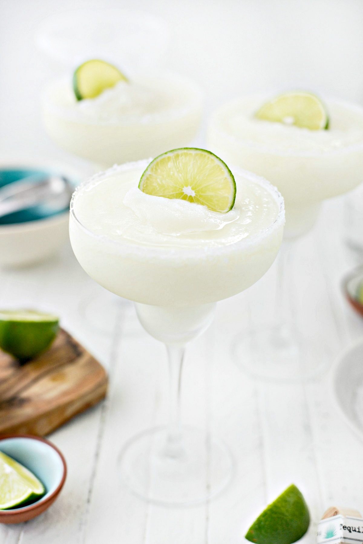 Frozen Margarita Slush l SimplyScratch.com #adultbeverage #margarita #frozen #tequila #cincodemayo #easy #blender #margs #drink