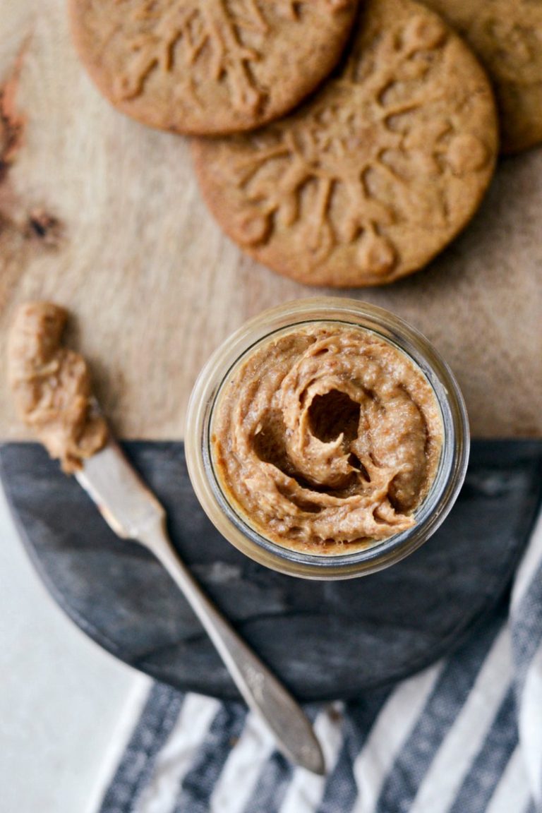 Homemade Speculoos Cookie Butter Recipe Simply Scratch