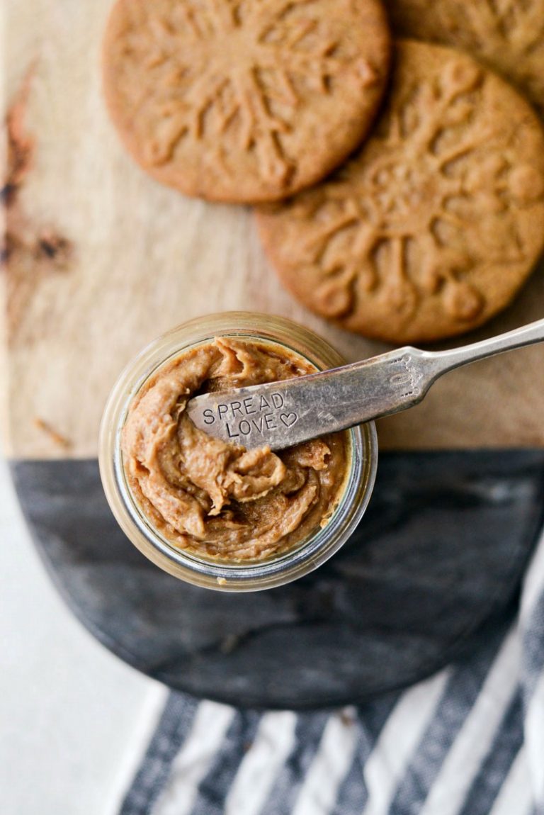 Homemade Speculoos Cookie Butter Recipe Simply Scratch