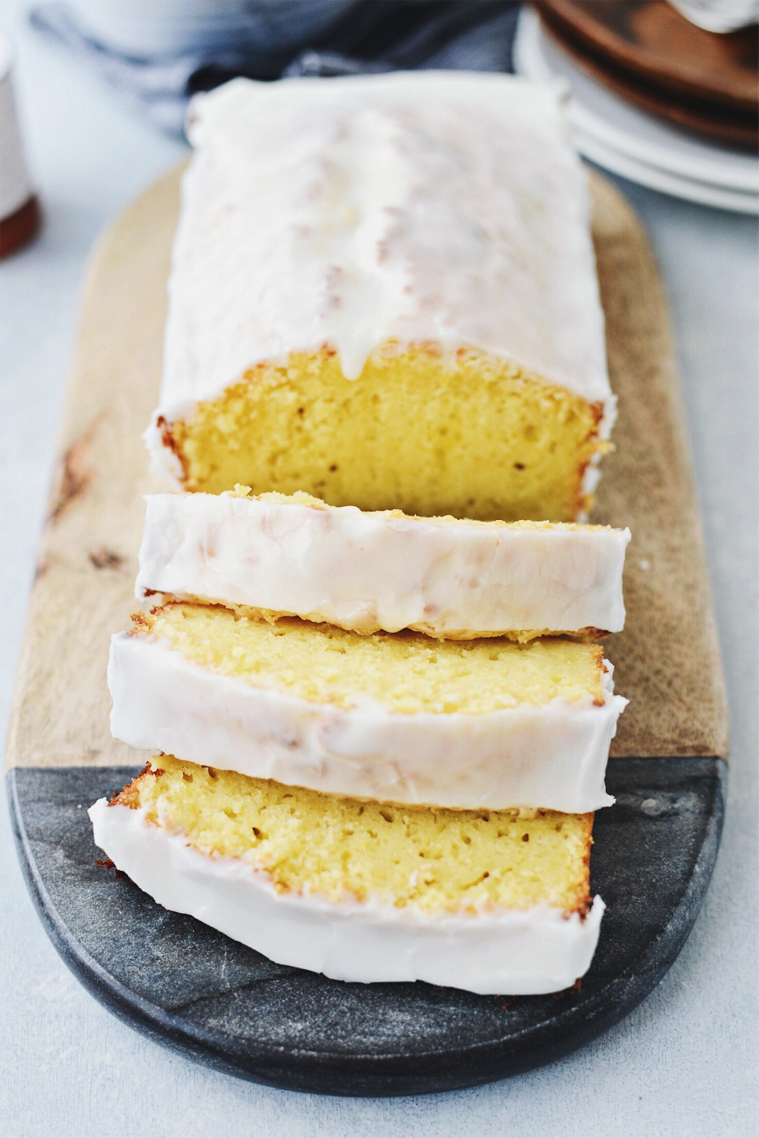 Glazed Lemon Cake l Simply Scratch.com #glazed #lemon #cake #loaf #starbucks #copycat #simple #dessert