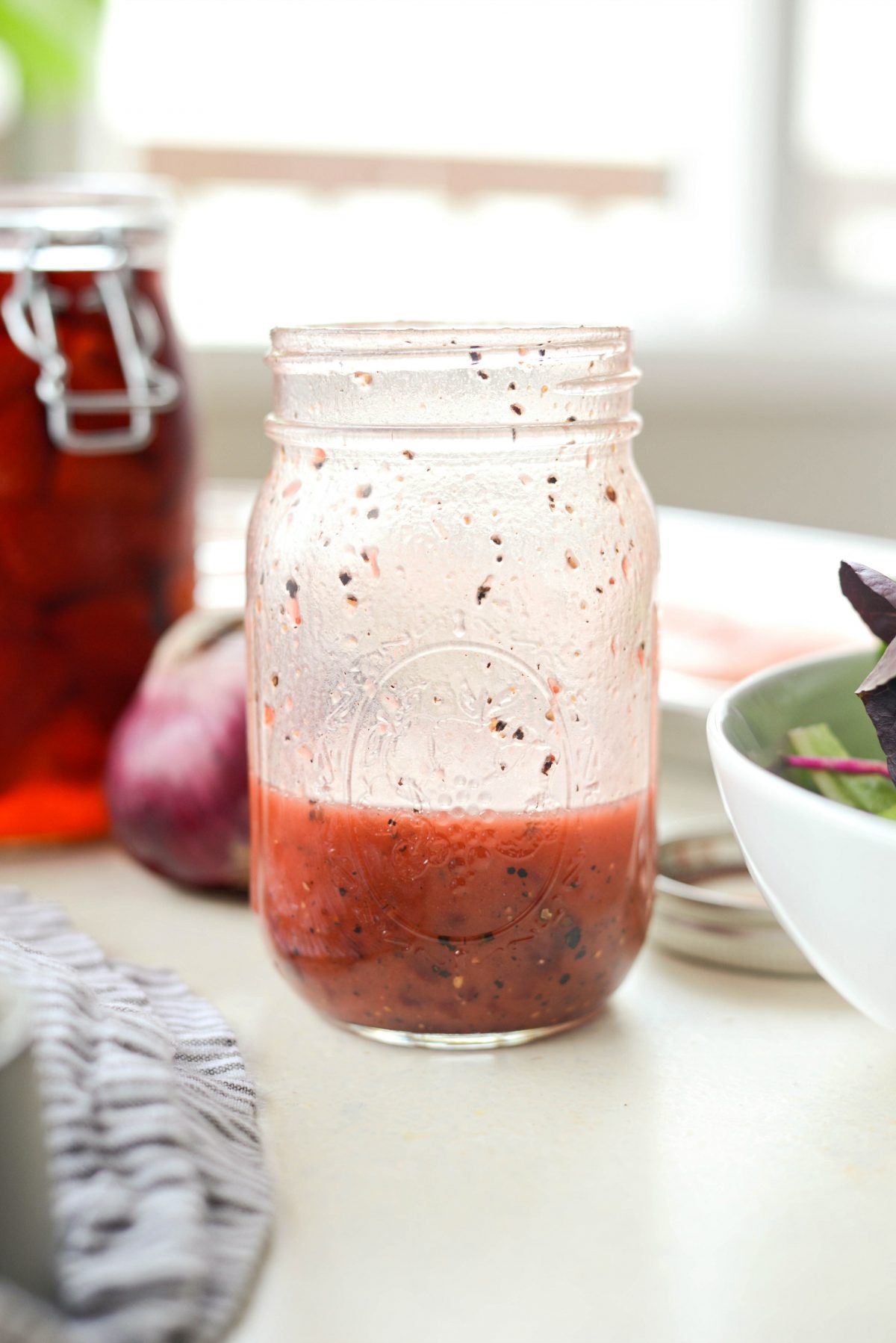 Strawberry Peppercorn Vinaigrette