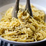 Cacio e Pepe Carbonara l SimplyScratch.com #blackpepper #cheese #pecorinoromano #pasta #pepper