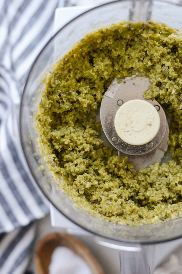 Castelvetrano Olive Tapenade Simply Scratch