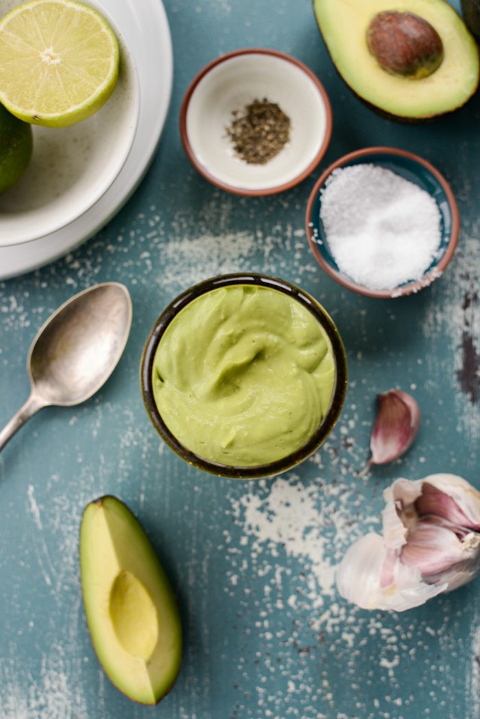 Creamy Avocado Dressing l SimplyScratch.com #homemade #healthy #avocado #dressing