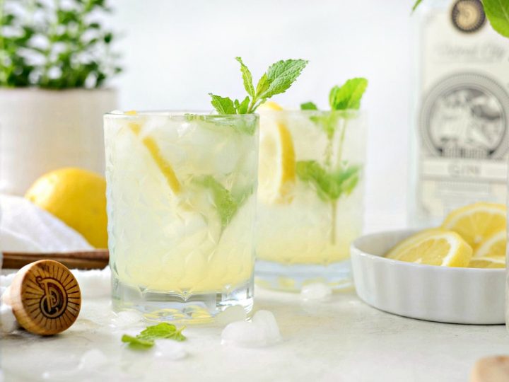 Lemon Gin Fizz - Simply Scratch