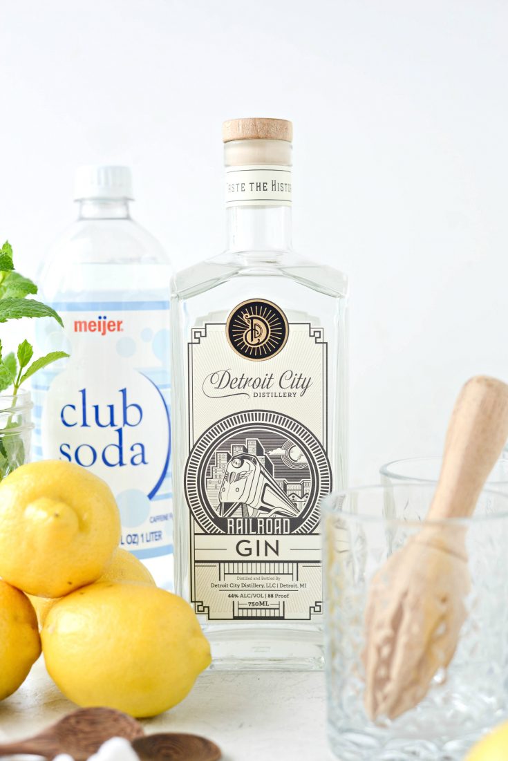 Lemon Gin Fizz Simply Scratch
