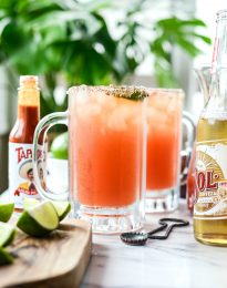 Mexican Michelada Recipe l SimplyScratch.com #adultbeverage #cincodemayo #beer #drink #mexican