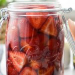 Pickled Strawberries l SimplyScratch.com #homemade #pickled #strawberries #easy #fromscratch #preserving