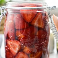 Pickled Strawberries l SimplyScratch.com #homemade #pickled #strawberries #easy #fromscratch #preserving