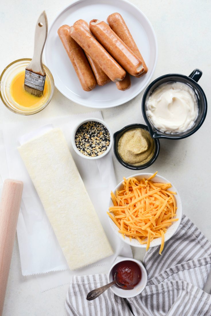 Pigs in a Blanket with Jalapeño Mustard Dip Simply Scratch