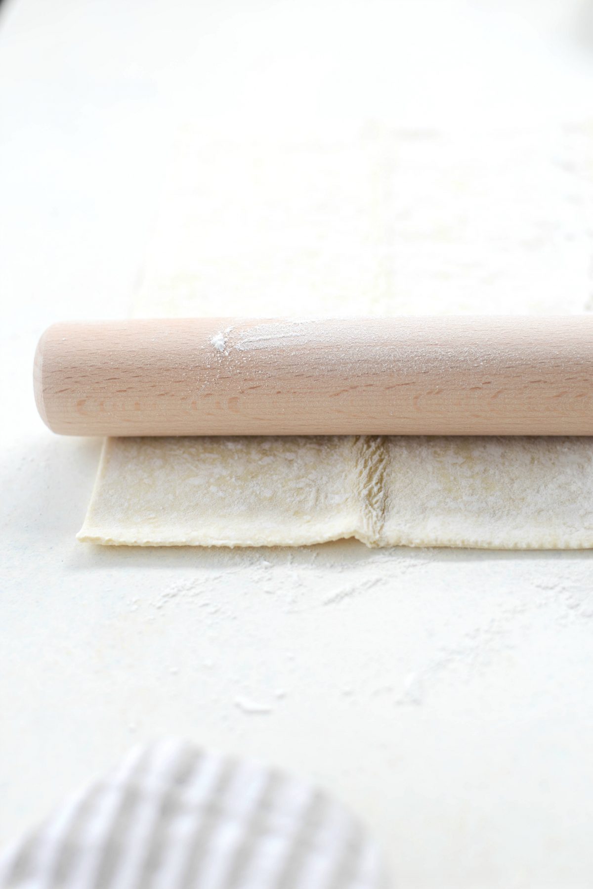 gently roll out puff pastry