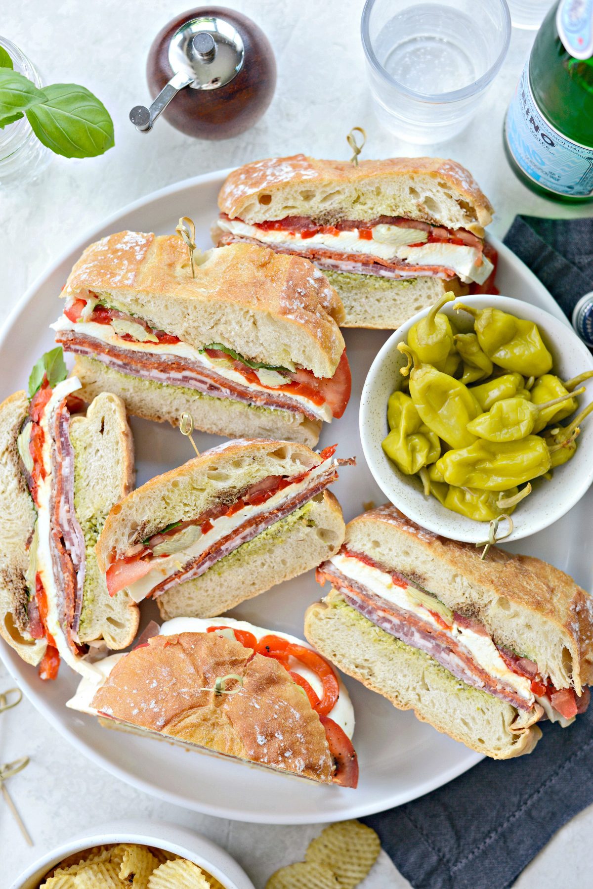 Ultimate Pressed Italian Sandwiches