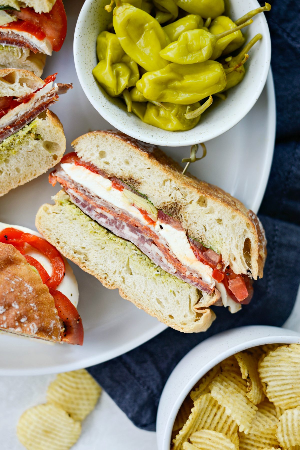 Ultimate Pressed Italian Sandwiches 
