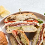 Ultimate Pressed Italian Sandwiches l SimplyScratch.com #pressed #italian #sandwich #summer #easy #picnic #food