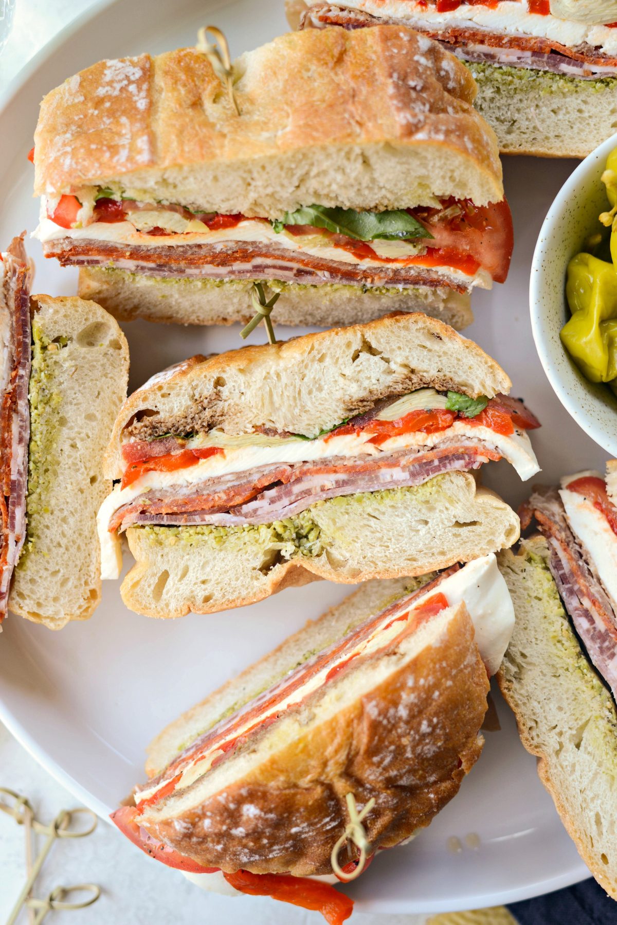 Ultimate Pressed Italian Sandwiches