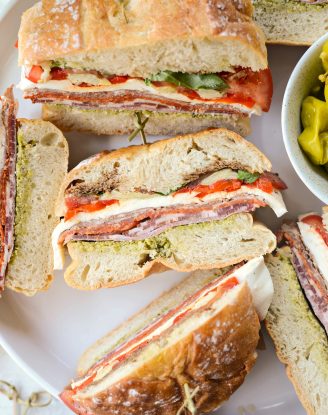 Ultimate Pressed Italian Sandwiches