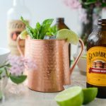 Classic Moscow Mule l SimplyScratch.com #moscowmule #adultbeverage #cocktail #lime #vodka #gingerbeer #beverage