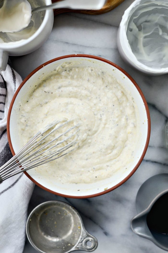 whisked dressing