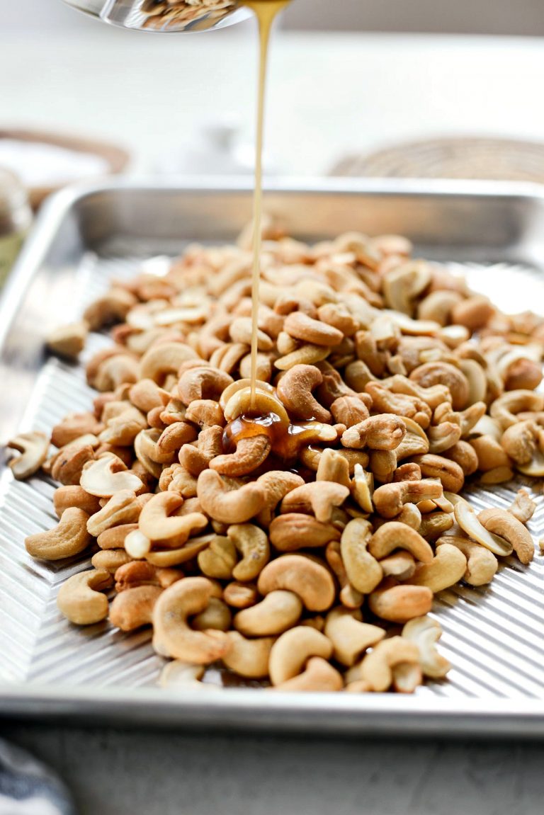 Honey Roasted Cashews Simply Scratch