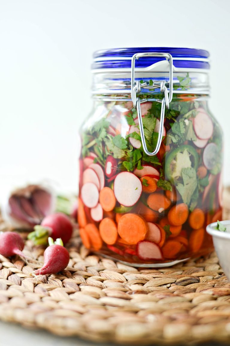 Spicy Pickled Vegetables Simply Scratch