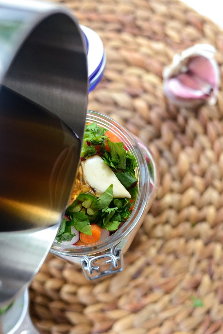 Spicy Pickled Vegetables Simply Scratch