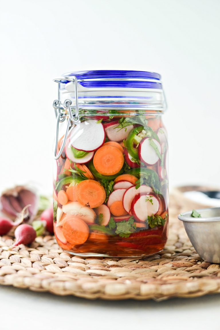 Spicy Pickled Vegetables Simply Scratch