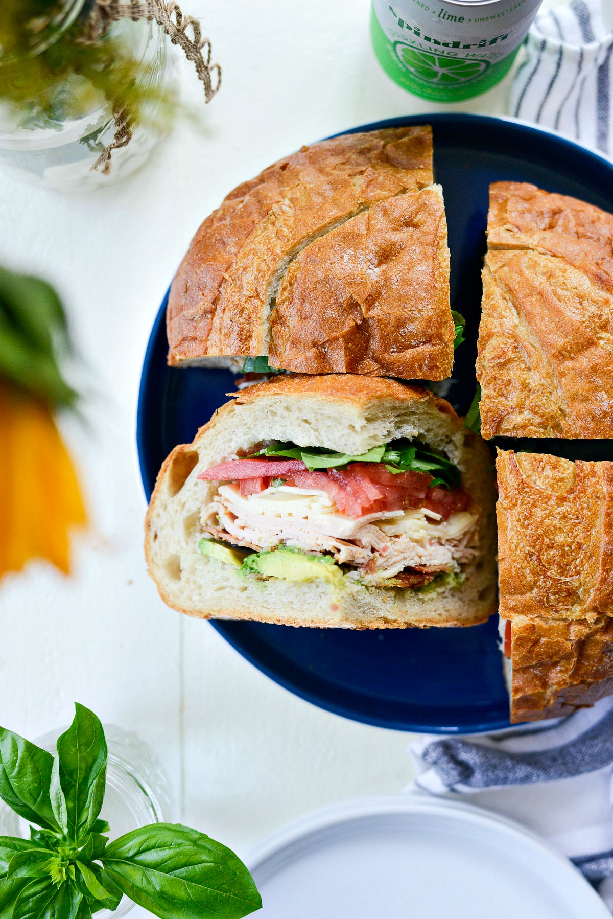 California Club Loaf Sandwich Simply Scratch