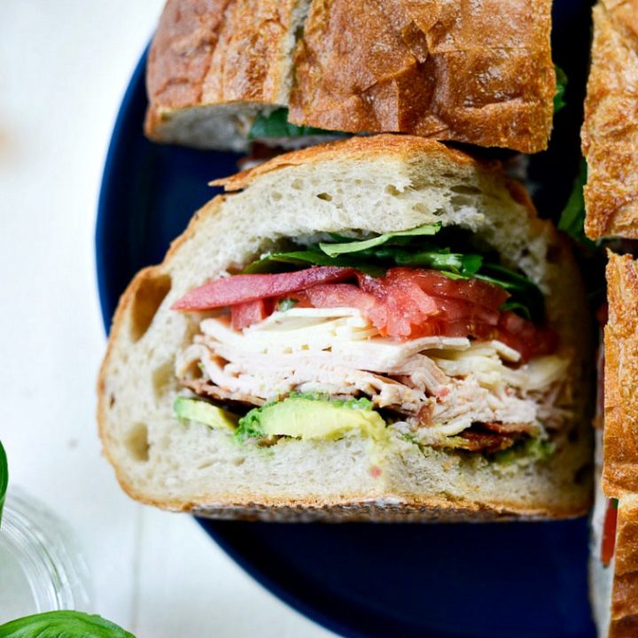 California Club Loaf Sandwich Simply Scratch